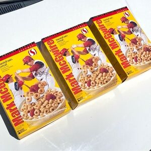 3 Mark McGwire Safeway Collectors Boxes